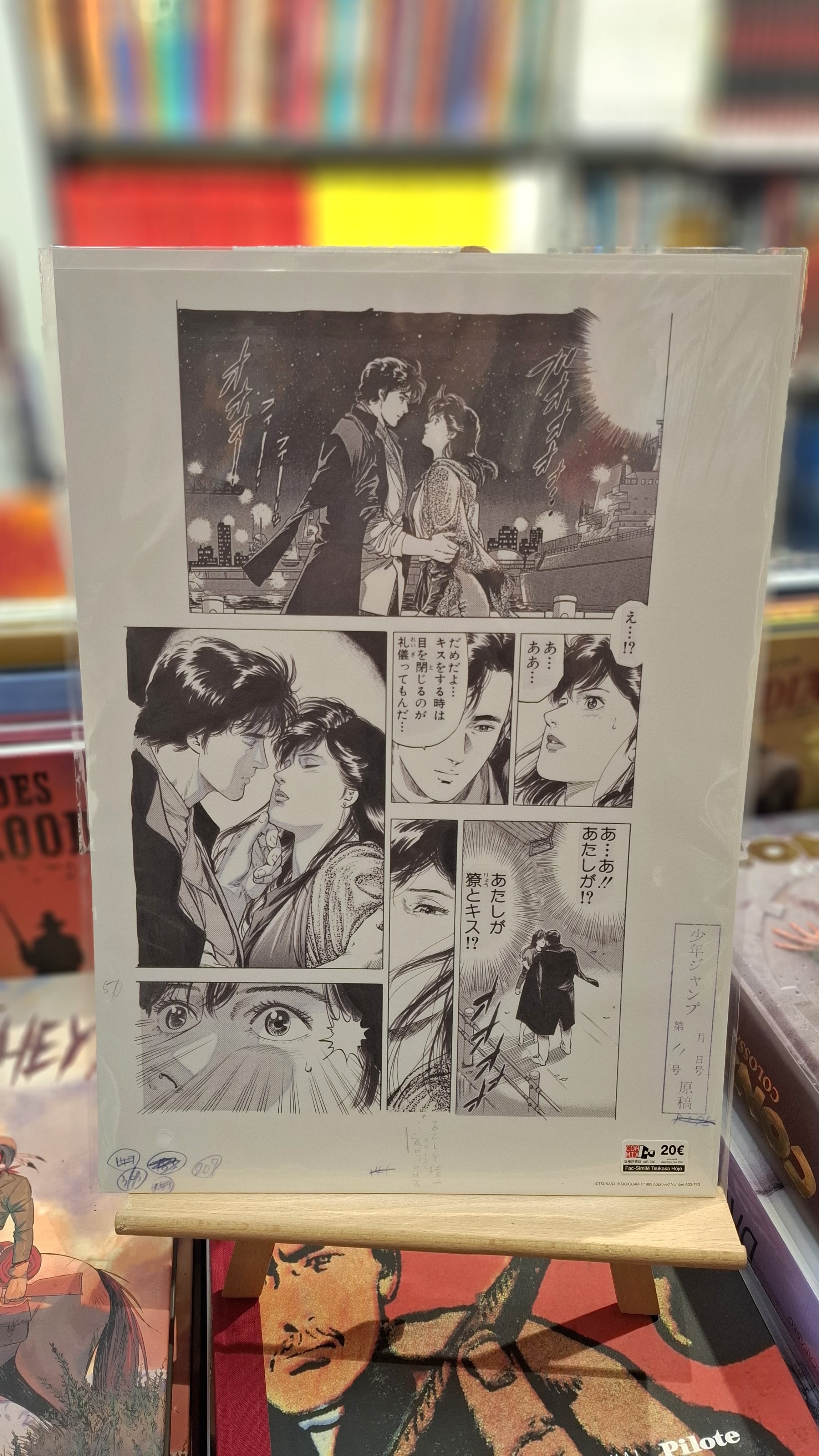 SERIGRAPHIE TSUKASA HOJO - 12