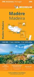 Carte regionale europe - carte regionale madere / madeira