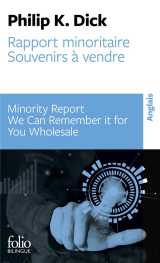 Rapport minoritaire/minority report - souvenirs a vendre/we can remember it for you wholesale