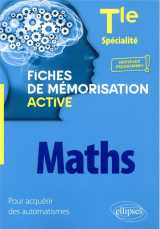 Spécialité mathématiques - terminale - nouveaux programmes