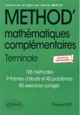 Mathematiques complementaires - terminale - nouveaux programmes