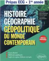 Histoire, géographie et géopolitique du monde contemporain. ecg1