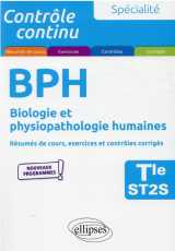 Spécialité bph - biologie et physiopathologie humaines - terminale st2s