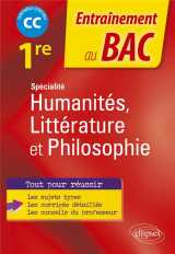 Spécialité humanités, littérature et philosophie. première.