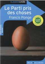 Le parti pris des choses