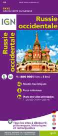 86129 russie occidentale  1/800.000
