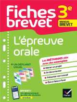 Fiches brevet : l'epreuve orale  -  3e