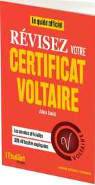 Revisez votre certificat voltaire !