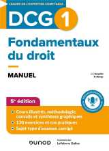 Dcg 1 - fondamentaux du droit - manuel - 5e éd.