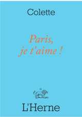 Paris je t'aime