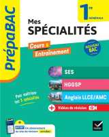 Prépabac mes spécialités ses, hggsp, anglais llce/ amc 1re générale - 2024-2025
