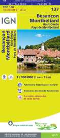 Top100137 besancon / montbeliard  1/100.000