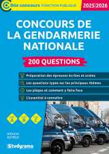 Concours de la gendarmerie nationale – 200 questions