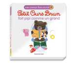 Petit ours brun fait pipi comme un grand - mon premier livre animé