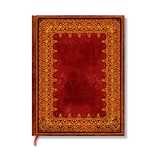 Carnets flexis collection reliure a l'ancienne feuille d'or mini lig. 208pg.