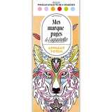 Mes marque-pages à l'aquarelle - animaux totem