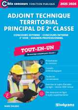Adjoint technique territorial principal de 2e classe – tout-en-un (concours 2025-2026)