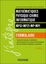 Formulaire mpsi-mp2i-mp-mpi - 9e éd.