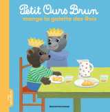 Petit ours brun mange la galette des rois