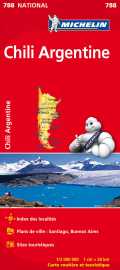 Carte nationale chili argentine/chili, argentinië