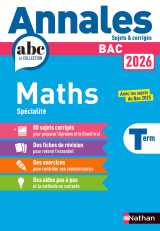 Annales bac maths term. 2026 - corrigé