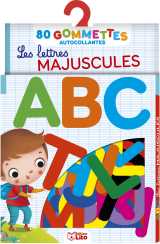 Gommettes lettres majuscules
