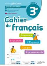 Cahier de français cycle 4/3e - cahier d'activités - ed. 2022