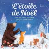 L'étoile de noël - avec des volets à soulever jusqu'au 24 décembre