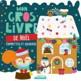 Mon p'tit hemma - mon gros livre de noël - gommettes et coloriage