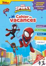 Disney - marvel - spidey et ses amis extraordinaires - de la ms à la gs - cahier de vacances 2025