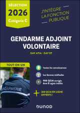 Epreuves de sélection gendarme adjoint volontaire 2026