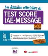 Les annales officielles du test score iae-message 2026
