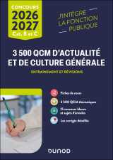 3500 qcm d'actualité et de culture générale - 2026-2027