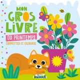 Mon p'tit hemma - mon gros livre du printemps - gommettes et coloriage