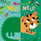 Mon colo méli-mélo - animaux de la jungle