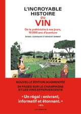 L'incroyable histoire du vin - de la préhistoire à nos jours, 10 000 ans d'aventure