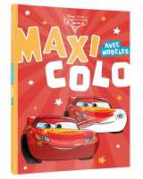 Cars - maxi colo avec modèles - disney pixar