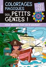 Coloriages magiques des petits génies - du ce1 au ce2