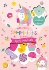 Mes jolies gommettes licornes - petits bonheurs - avec des gommettes en feutrines et à motifs !