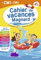 Cahier de vacances 2026, du cm1 vers le cm2 9-10 ans