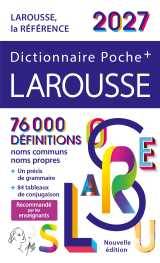 Dictionnaire larousse poche plus 2027