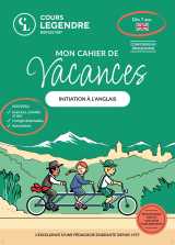 Mon cahier de vacances  (dès 7 ans)initiation à l'anglais