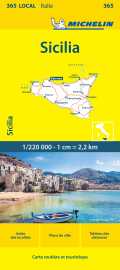 Carte départementale sicilia