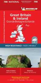 Carte nationale great britain & ireland / grande bretagne & irlande (high resistance / indéchirable)