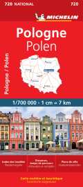 Carte nationale pologne / polen