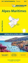 Carte départementale alpes-maritimes