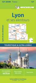Carte zoom lyon et ses alentours