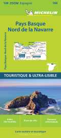 Carte zoom pays basque - nord de la navarre