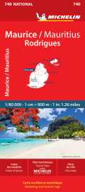 Carte nationale  maurice / mauritius