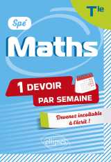 Maths. terminale spé